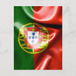 Postal Bandera de Portugal