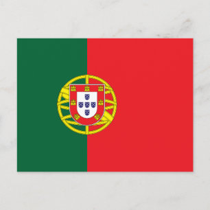 Postal Bandera de Portugal