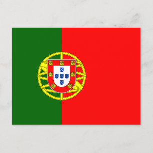 Postal Bandera de Portugal