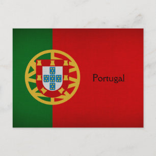 Postal Bandera de Portugal