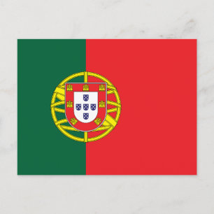Postal Bandera de Portugal