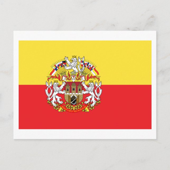 Postal Bandera de Praga (Anverso)