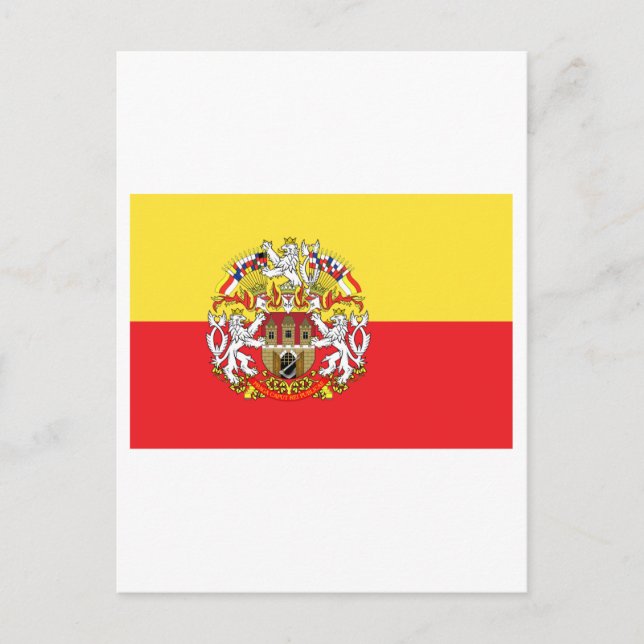 Postal Bandera de Praga (Anverso)
