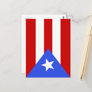 Postal Bandera de Puerto Rico