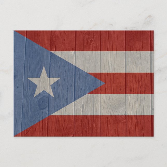 Postal Bandera de Puerto Rico (Anverso)