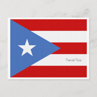 Postal Bandera de Puerto Rico