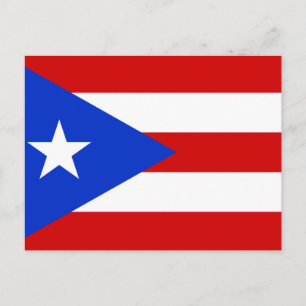 Postal Bandera de Puerto Rico