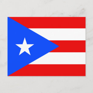 Postal Bandera de Puerto Rico