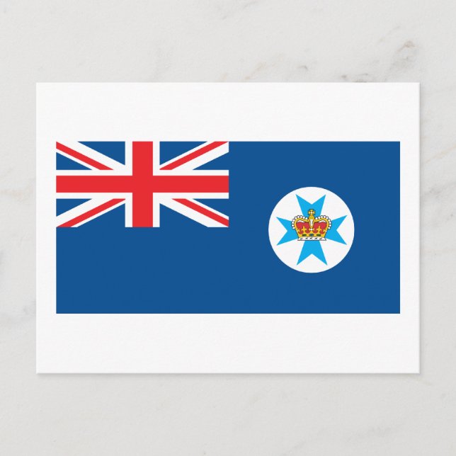 Postal Bandera de Queensland (Anverso)