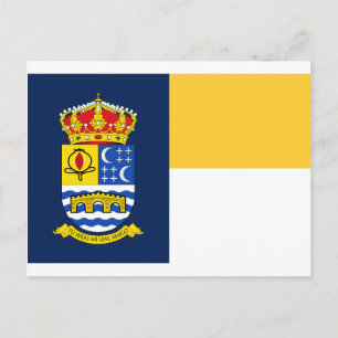 Postal Bandera de Quéntar (España)