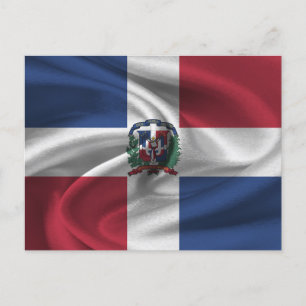 Postal Bandera de República Dominicana