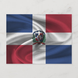 Postal Bandera de República Dominicana