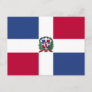 Postal Bandera de República Dominicana