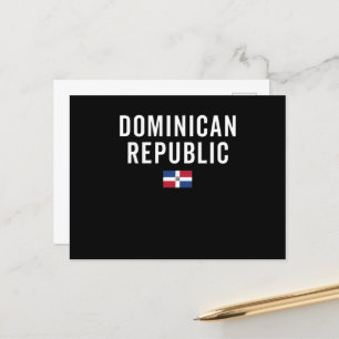 Postal Bandera de República Dominicana - Bandera Patrióti
