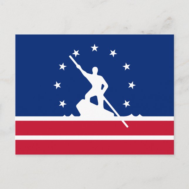 Postal Bandera de Richmond, Virginia (Anverso)