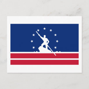 Postal Bandera de Richmond, Virginia Postcard