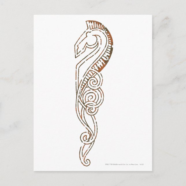 Postal Bandera de Rohirrim (Anverso)