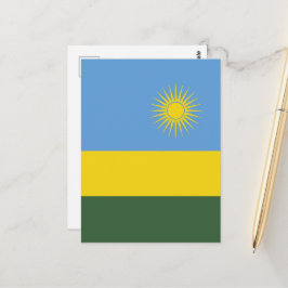 Postal Bandera de Ruanda