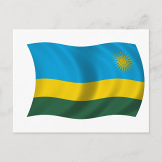 Postal Bandera de Ruanda