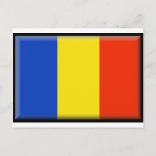 Postal Bandera de Rumania