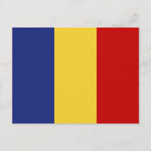 Postal Bandera de Rumania