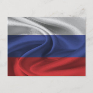 Postal Bandera de Rusia