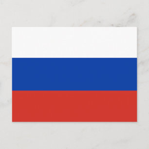 Postal Bandera de Rusia