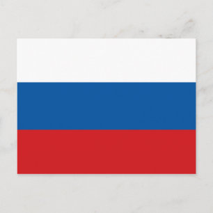 Postal Bandera de Rusia