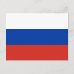Postal Bandera de Rusia