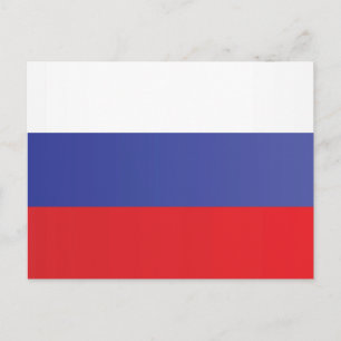 Postal Bandera de Rusia