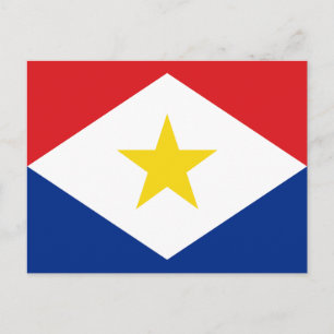 Postal Bandera de Saba