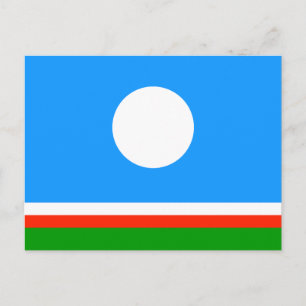 Postal Bandera de Saja