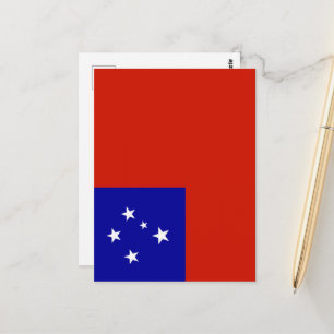 Postal Bandera de Samoa