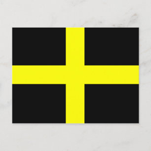 Postal Bandera de San David Gales Welsh