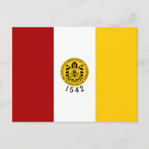 Postal Bandera de San Diego (California)