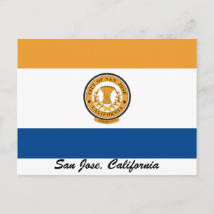 Postal Bandera de San Jose