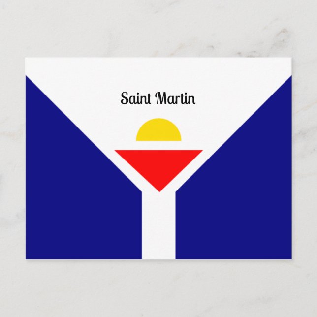 Postal Bandera de San Martín (Anverso)