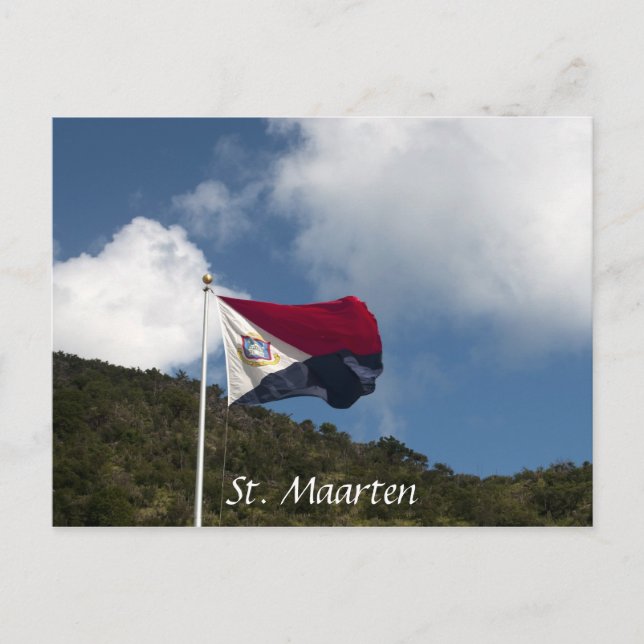 Postal Bandera de San Martín (Anverso)