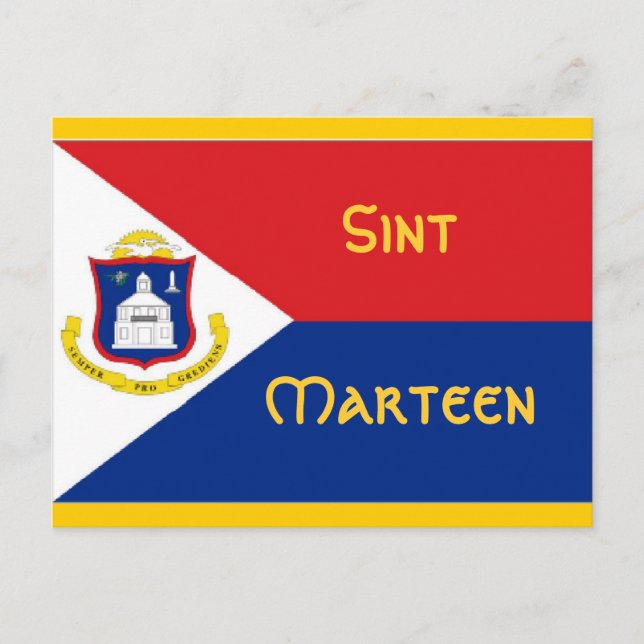 Postal Bandera de San Martín (Anverso)