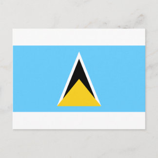 Postal Bandera de Santa Lucía