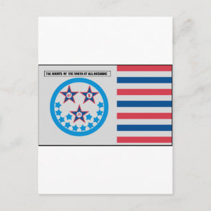 Postal Bandera de secesión usada por Florida - 10 de ener