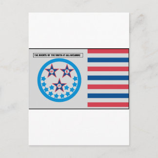 Postal Bandera de secesión usada por Florida - 10 de ener