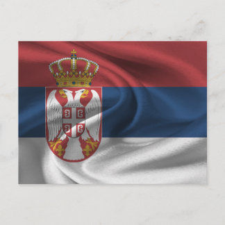 Postal Bandera de Serbia
