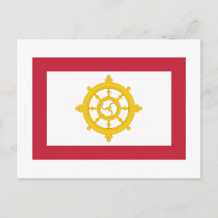 Postal Bandera de Sikkim