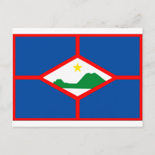 Postal Bandera de Sint Eustatius