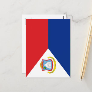 Postal Bandera de Sint Maarten