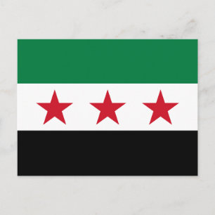 Postal Bandera de Siria