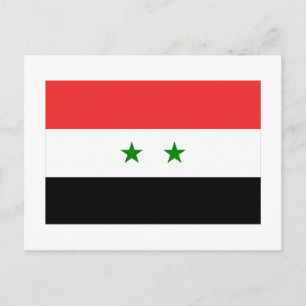 Postal Bandera de Siria