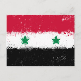 Postal Bandera de Siria