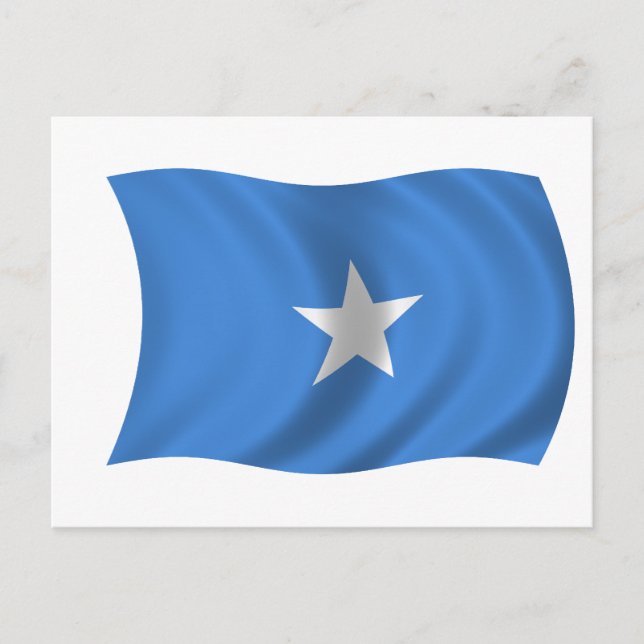 Postal Bandera de Somalia (Anverso)